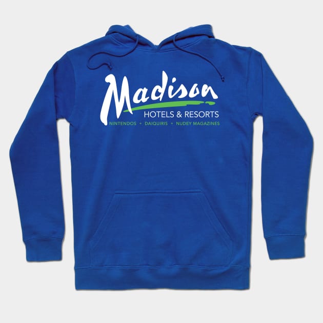 Madison Hotels Hoodie by CoDDesigns